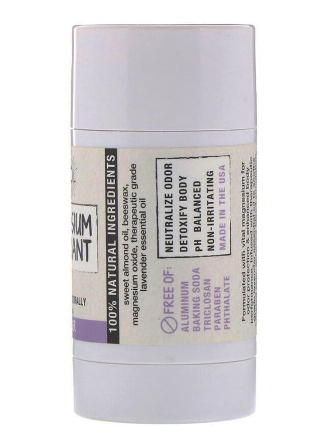 Magsol Lavender Magnesium Deodorant 80grams - Image 2