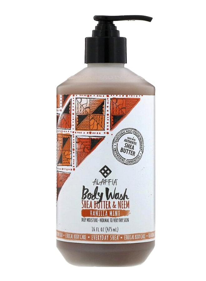 Vanilla And Mint Body Wash 475ml - v1587125750/N37081688A_1