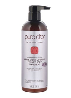 Pura d'or Professional Apple Cider Vinegar Thin2Thick Shampoo  - Image 1