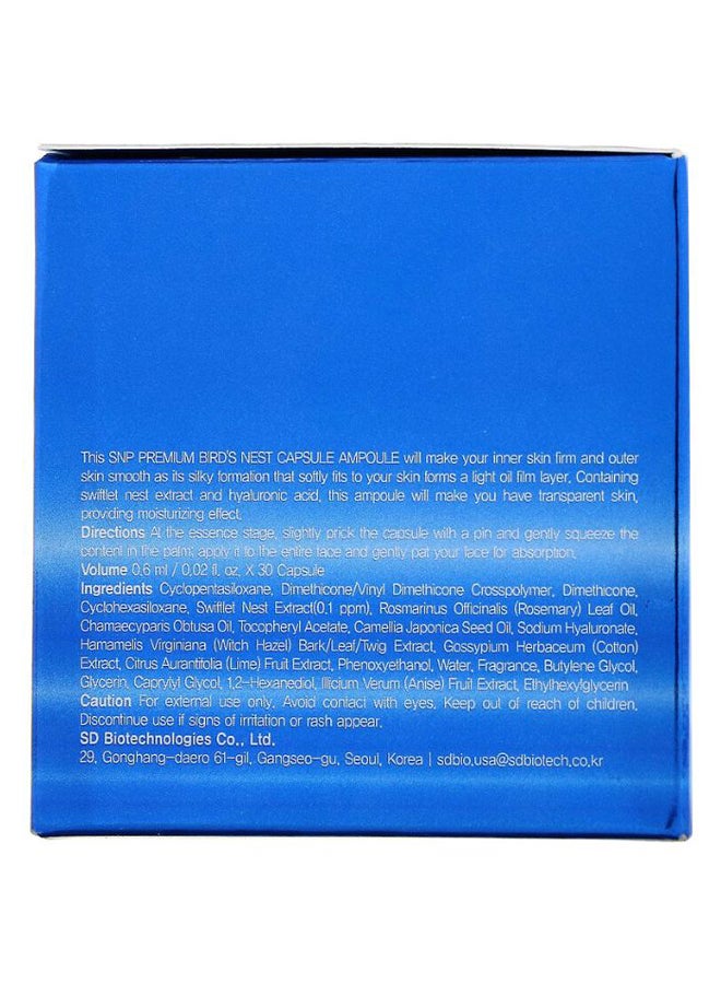 SNP - Premium Birds Nest Capsule Ampoule Blue 140grams - Image 1