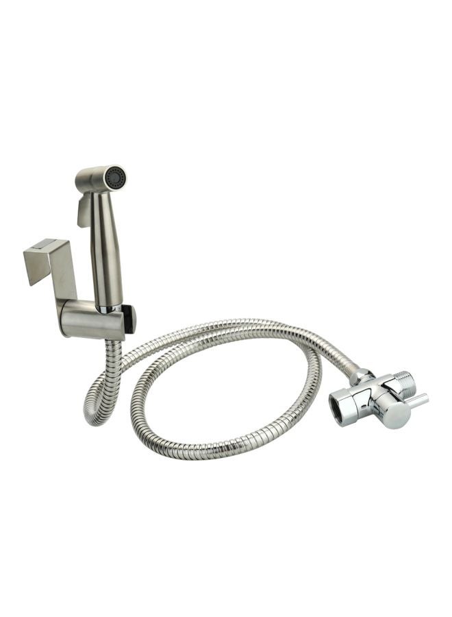 Handheld Bidet Sprayer Kit Silver - Image 1