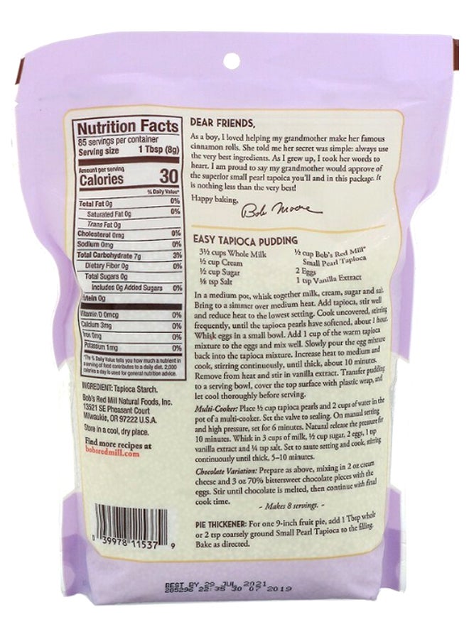 Bob's Red Mill Small Pearl Tapioca - Image 2