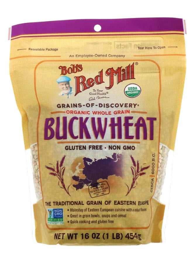 Bob's Red Mill Organic Buckwheat Whole Grain 454grams
