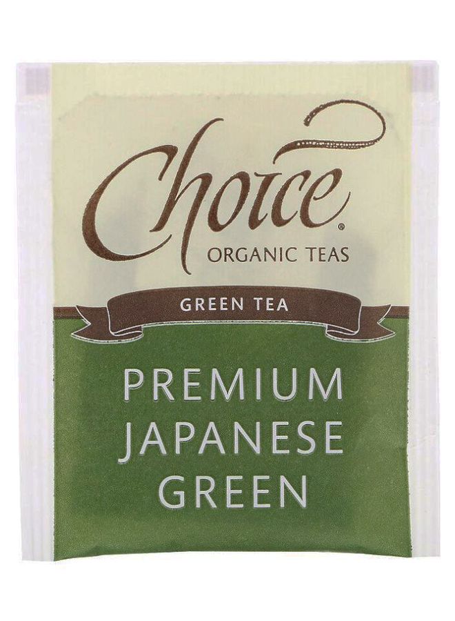 Choice Organic Teas Organic Premium Japanese Green Tea Bag 32grams Pack of 16 - Image 3
