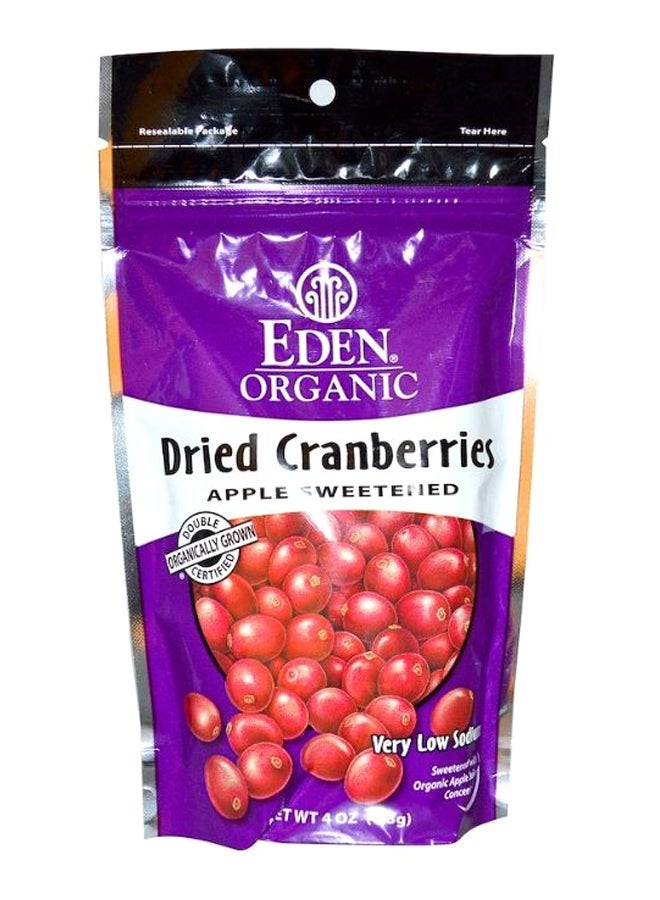 Eden Foods Organic Apple Sweetened Dried Cranberries