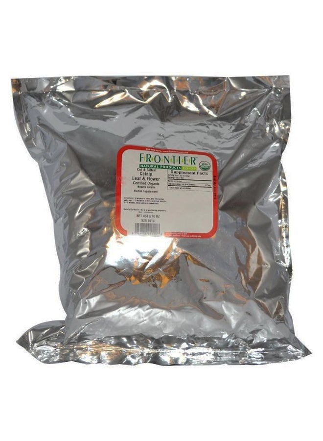 Frontier Natural Products - Organic Catnip Leaf And Flower 453grams - Image 1