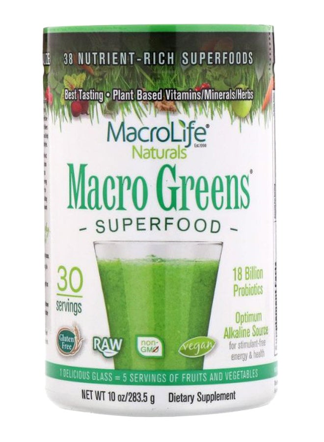 MacroLife Naturals Macro Green Superfoods 283.5grams