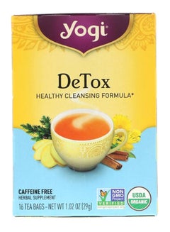 YOGI Detox Tea Bag 1.02ounce 