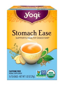 YOGI Stomach Ease Tea Bag 1.02ounce 