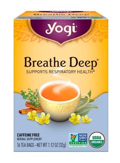 YOGI Organic Breathe Deep Tea Bag 