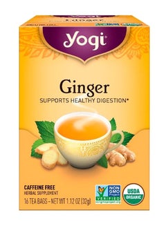 YOGI Organic Ginger Tea Bag 1.12ounce 