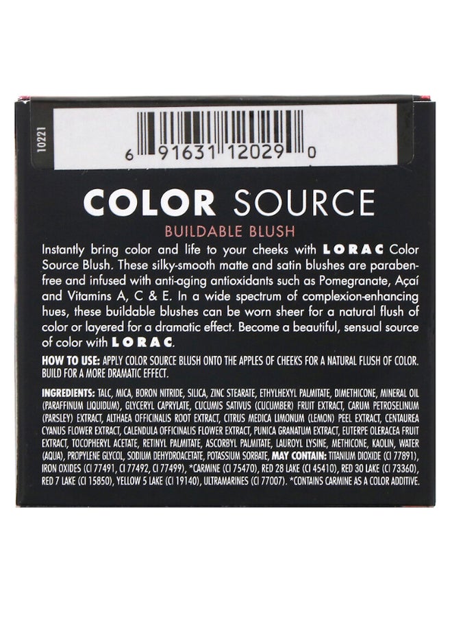 Lorac Colour Source Buildable Blusher Prism (Matte) - Image 3