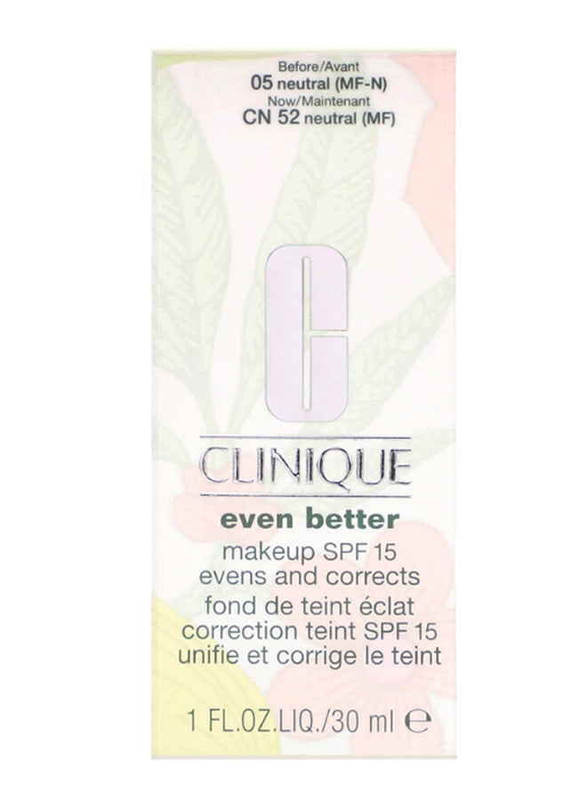 كلينيك كريم الأساس السائل إيفين بيتر CN 52 محايد (MF) - Image 2