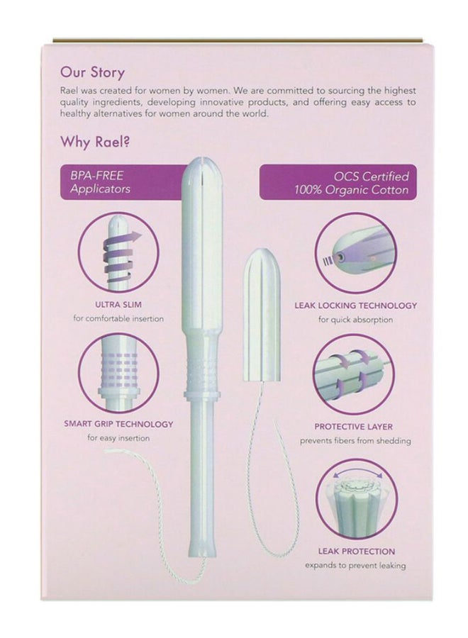 Rael Organic Cotton Tampons - Image 2
