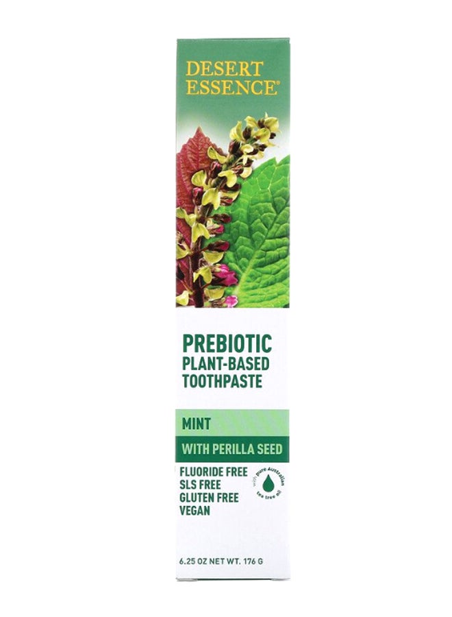 Desert Essence Mint With Perilla Seed Prebiotic Plant-Based Toothpaste 176grams