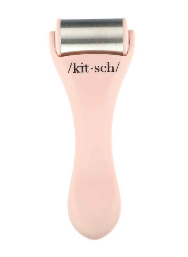 Kitsch - Face Massager Ice Roller Pink/Silver - Image 1