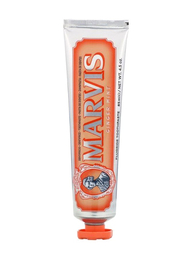 Marvis Ginger Mint Flavour Fluoride Toothpaste