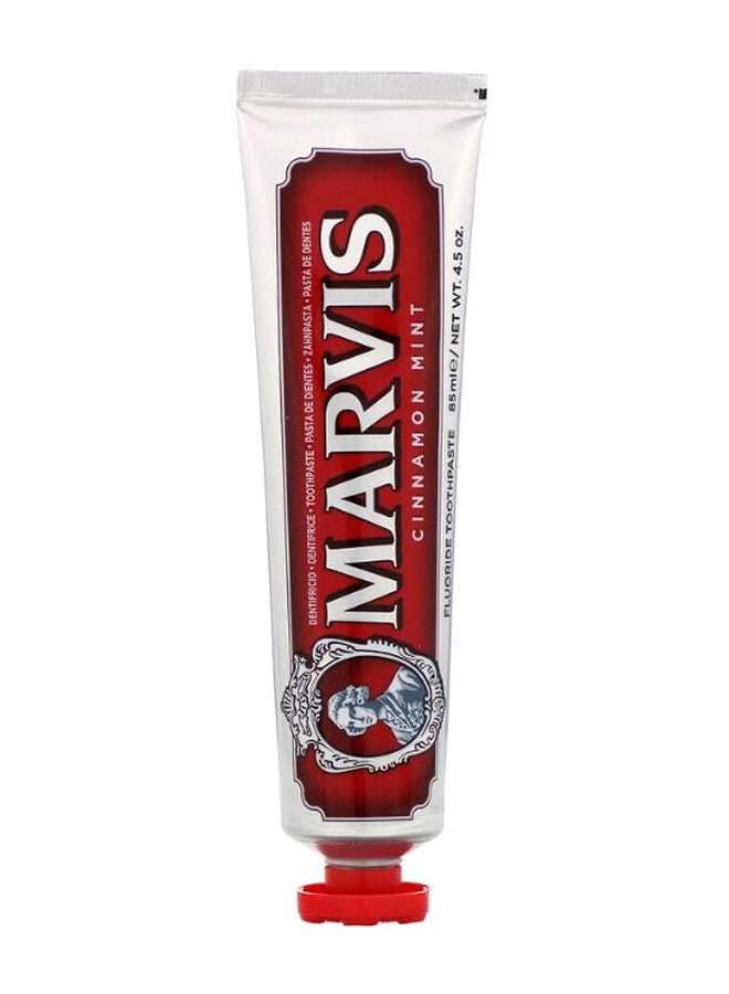 Marvis Cinnamon Mint Flavour Fluoride Toothpaste - Image 1