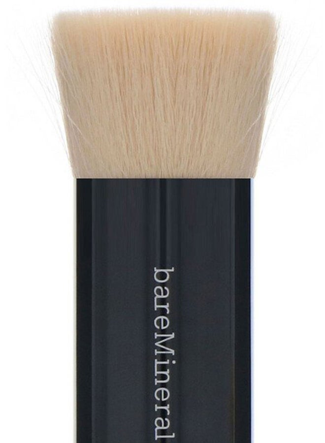 bare Minerals Beautiful Finish Makeup Brush Black/Beige - Image 2