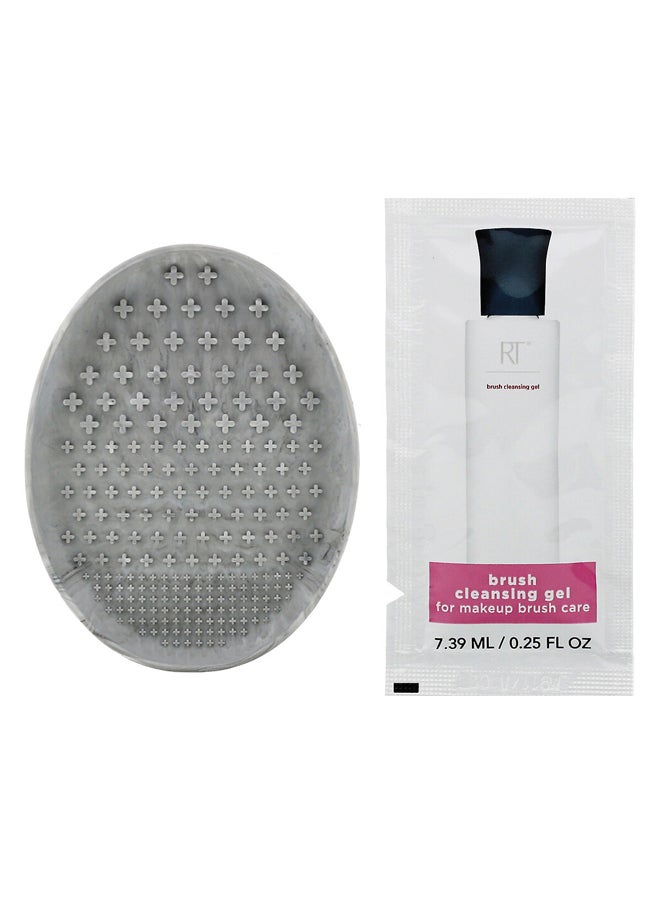 REAL TECHNIQUES Brush Cleansing Palette And Gel Grey 7.39ml - Image 1