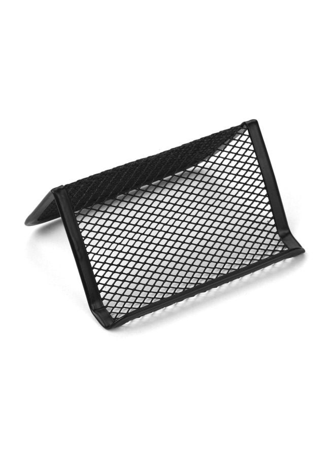 Generic Business Card Holder Display Organizer Stand Black  - Image 3