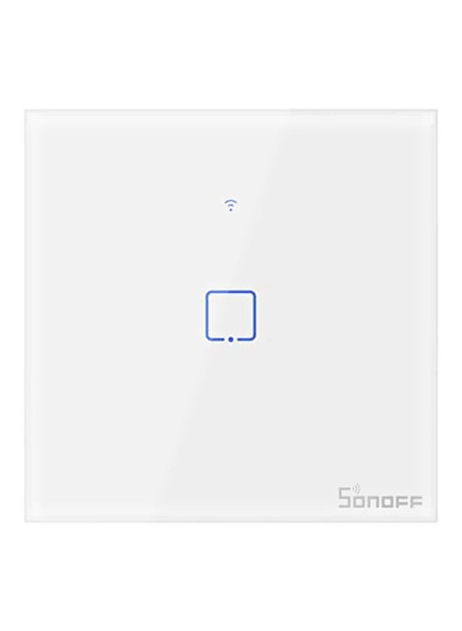 SONOFF Wi-Fi Smart Wall Switch White 86x86x35mm  - Image 2