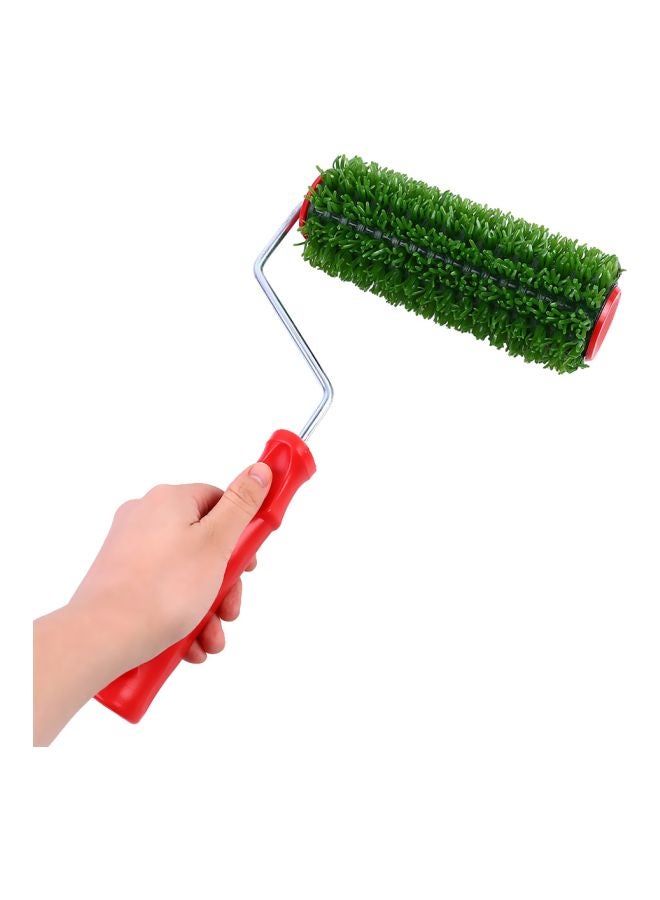 Grass Painting Brush Roller Red/Green 7inch - Image 5