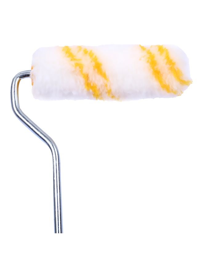 Roller Painting Brush White/Yellow 4inch  - Image 3