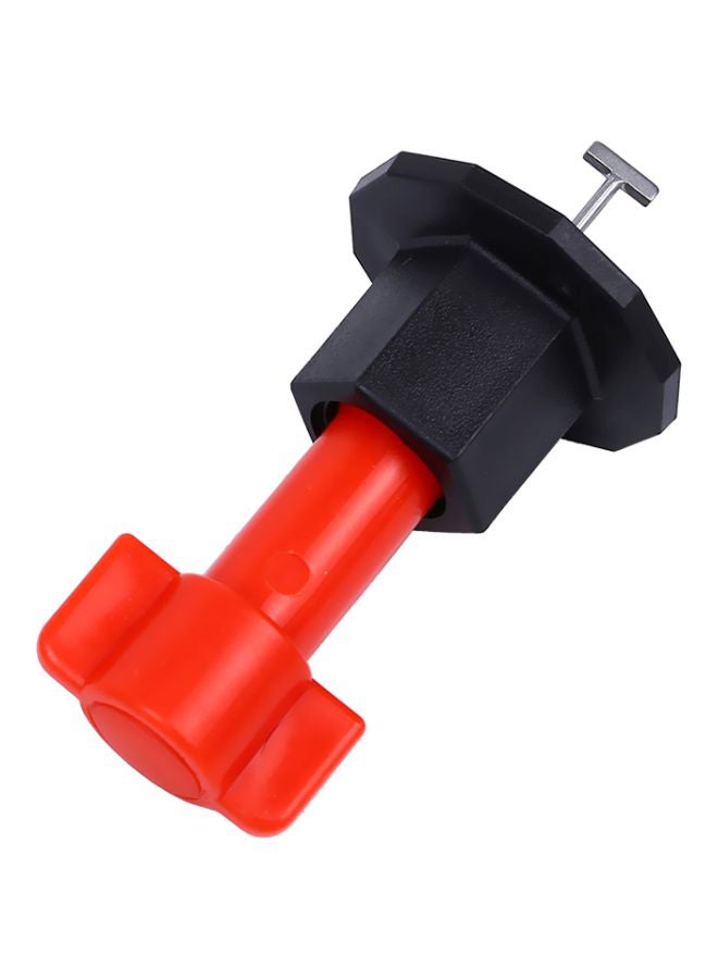 51-Piece Tile Spacers And Leveler Set Red/Black - Image 2