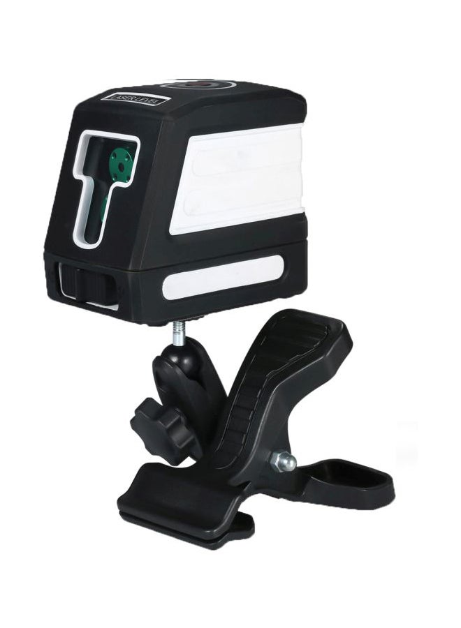 Self-Leveling Horizontal Vertical Crossing Two Lines Laser Level Meter White/Black - Image 1
