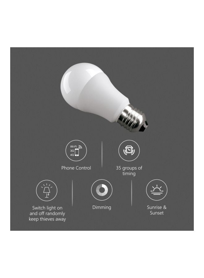 برودلينك 4 قطع من مصباح بيست كون اللاسلكي الذكي أبيض - Image 5