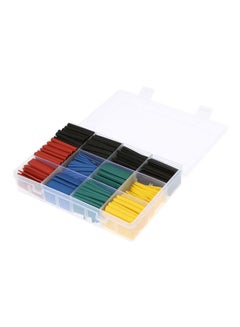 Generic 530-Piece Polyolefin Shrinkable Wire Tube Yellow/Red/Blue  - Image 1