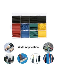 Generic 530-Piece Polyolefin Shrinkable Wire Tube Yellow/Red/Blue  - Image 3
