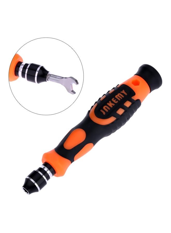 JAKEMY 52-Piece Pro Precision Screwdriver Set Orange/Black/Silver - Image 2