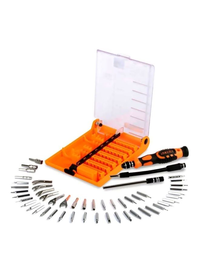 JAKEMY 52-Piece Pro Precision Screwdriver Set Orange/Black/Silver - Image 3