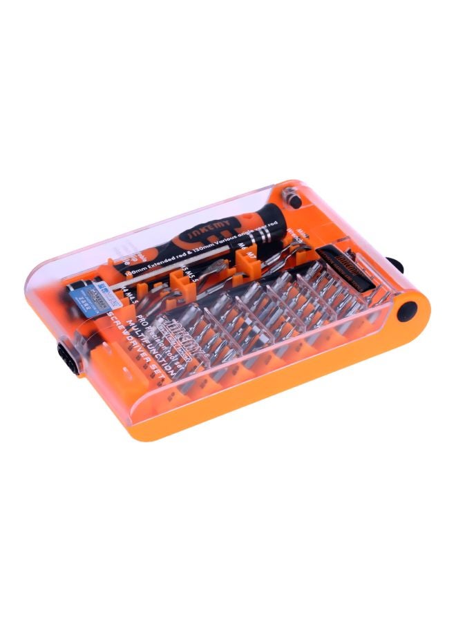 JAKEMY 52-Piece Pro Precision Screwdriver Set Orange/Black/Silver - Image 4