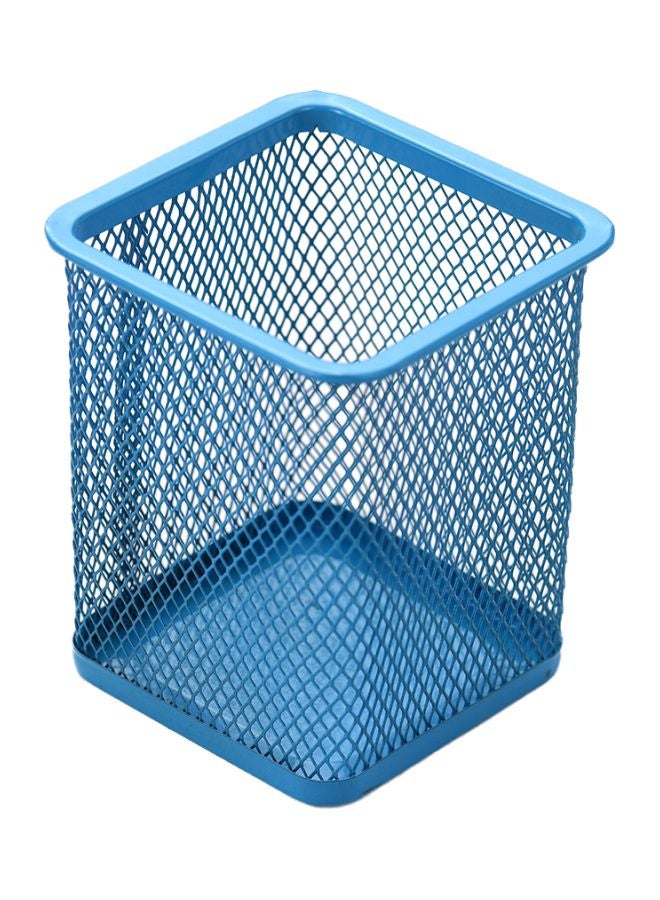 Metal Pencil Holder Blue - Image 1