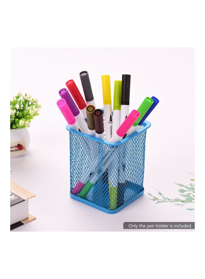 Metal Pencil Holder Blue - Image 3