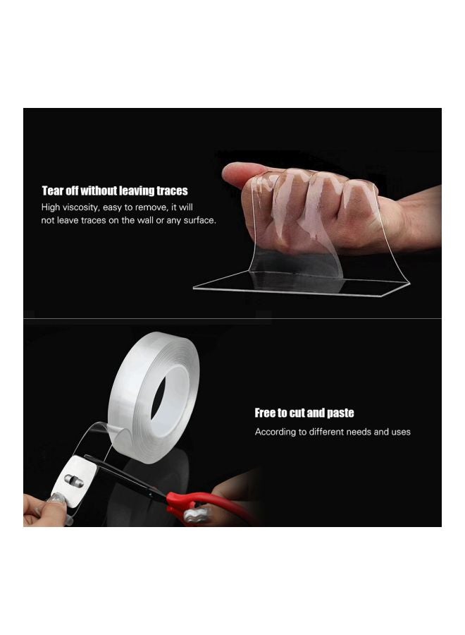 شريط لاصق على الوجهين شفاف - Image 4