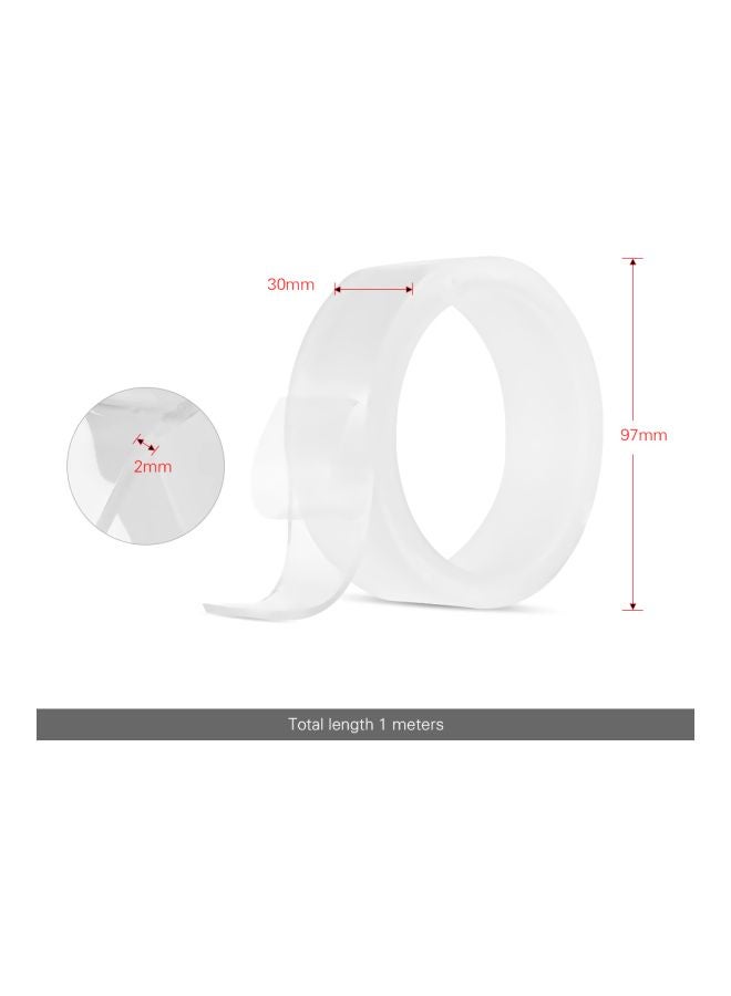 شريط لاصق على الوجهين شفاف - Image 2