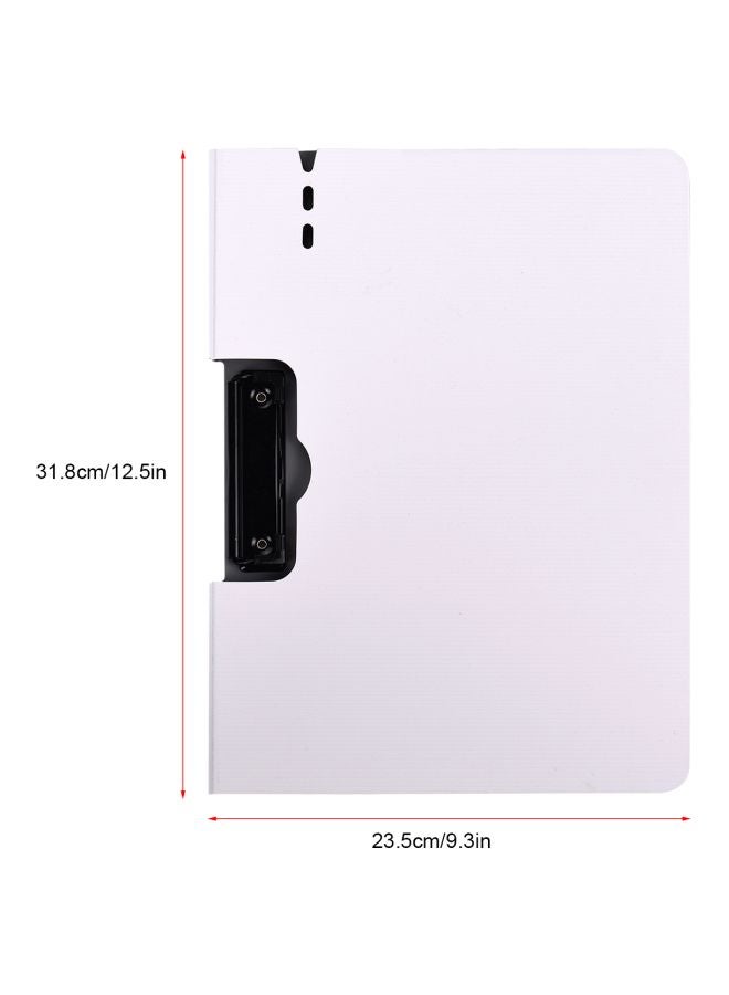 Plastic File Folder White - Image 4