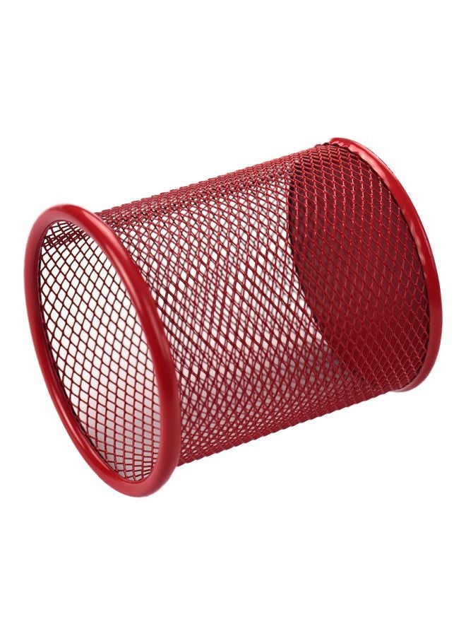 Metal Pen Holder Red - Image 2