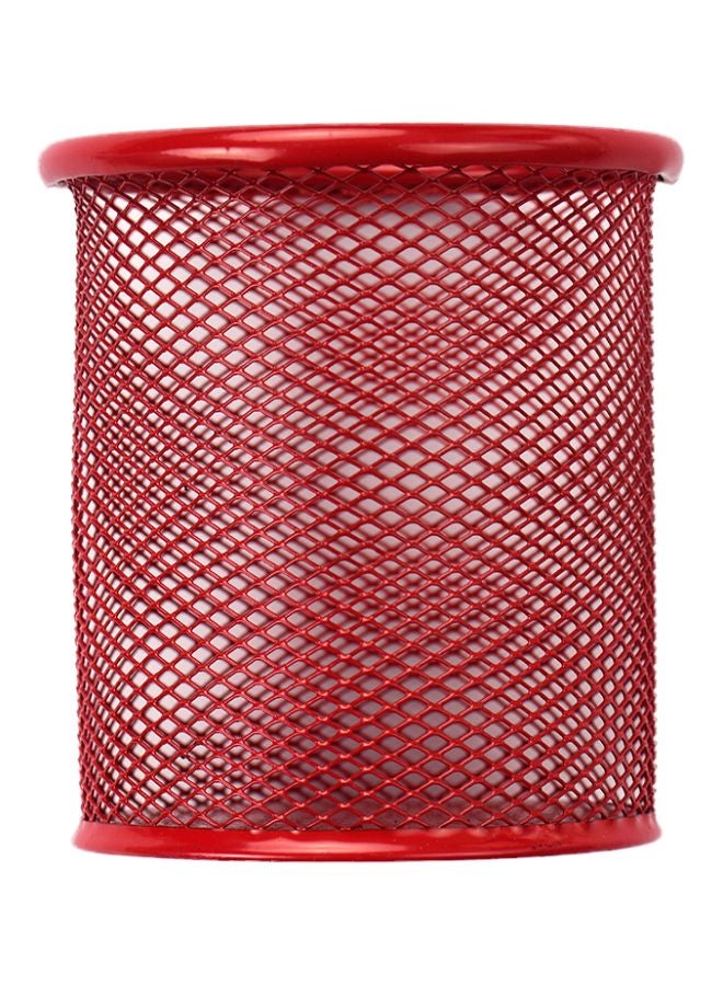 Metal Pen Holder Red - Image 3