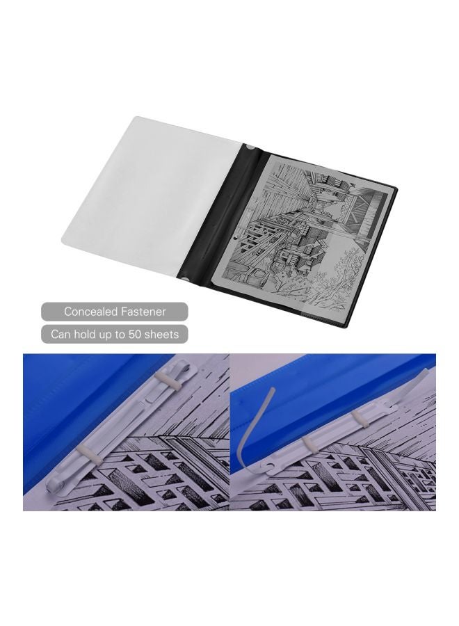 Generic 12-Piece Front Report Cover Black/Clear  - Image 4