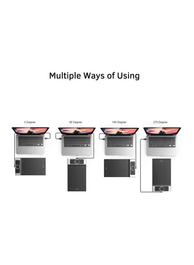 Deco Pro Medium Graphic Drawing Tablet Board Kit For Windows XP/10/8/7 And Mac OS
