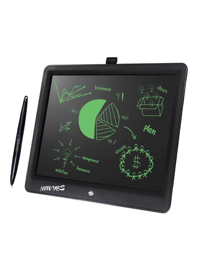 2-Piece Professional Drawing Graphic Tablet With Stylus Black - v1587131448/N36998911A_1