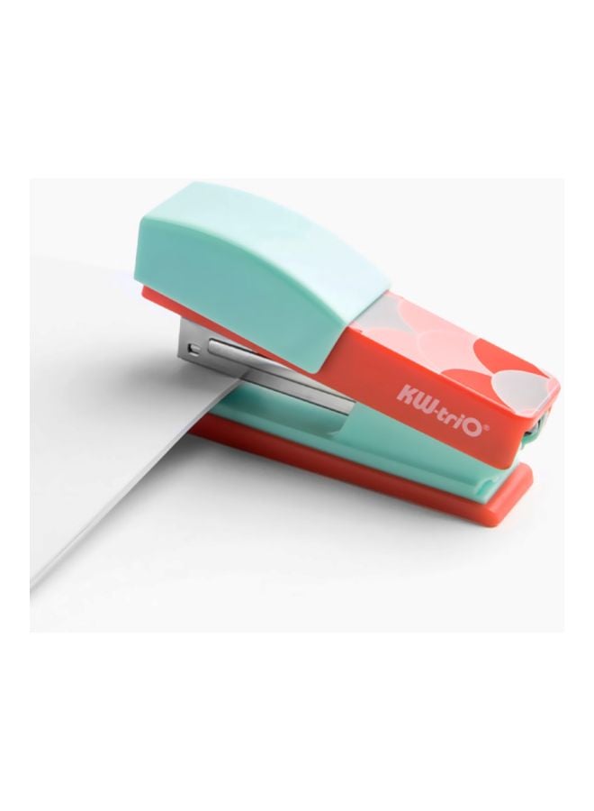 Generic Mini Carton Rocking Stapler Light Green/Orange  - Image 3