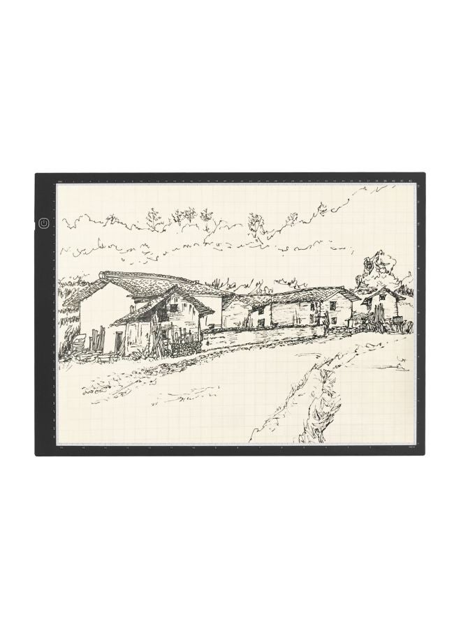 Generic LED Tracing Drawing Board With USB Cable White  - Image 1