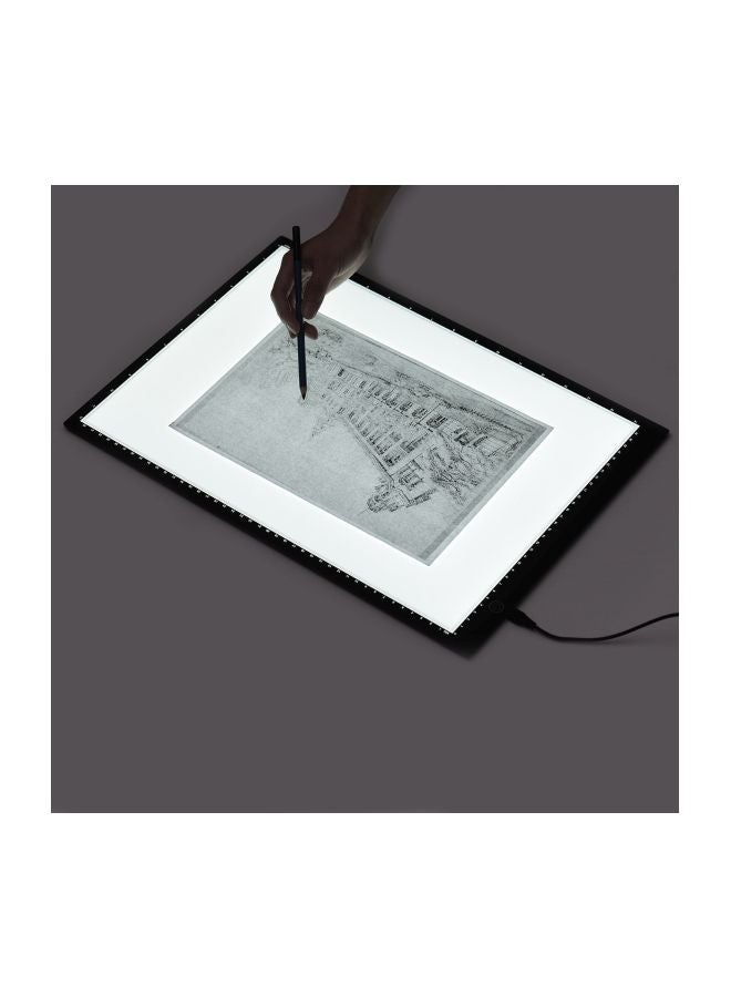 Generic LED Tracing Drawing Board With USB Cable White  - Image 3