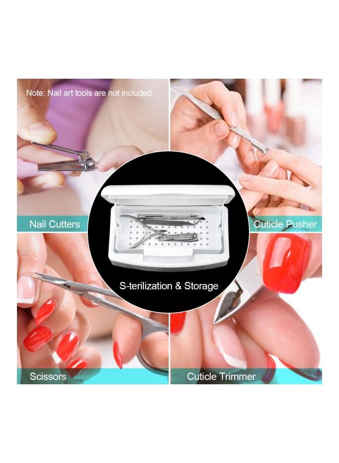 جهاز لتعقيم أدوات تزيين الأظافر أبيض - Image 5